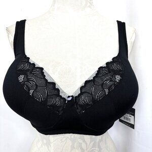 Trusst Lingerie Suzanne Black Support Volup Bra Size 32J NWT NOS